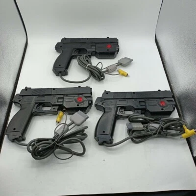 Controle genuíno NAMCO Guncon 3 peças para PS1 Japão NPC-103 - Imagem 1 de 4