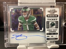 Sauce Gardner Autograph 2022 Contenders Optic Rookie Ticket PLUS A #'d RC 24/149