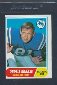 1968 Topps #126 Ordell Braase Colts EX *839 - Picture 1 of 1