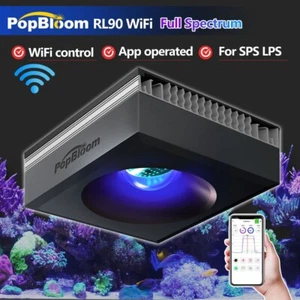 PopBloom RL90 Luce LED barriera corallina a spettro completo 24 per acquario marino acquario pesci serbatoio - Foto 1 di 11