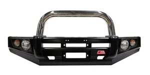 MCC FALCON STAINLESS SINGLE LOOP BULLBAR W/UBP TO SUIT VOLKSWAGEN AMAROK 2011 ON - Picture 1 of 6