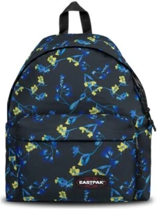 EASTPAK - MOCHILA MUJER EASTPAK ORBIT GLOW BLACK AZUL CON FLORES 10 LITROS NEW - Imagen 1 de 5