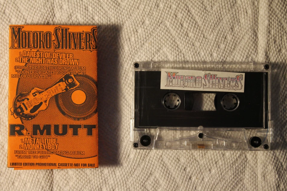 Moloko Shivers / R. Mutt - split US promo cassette hard rock garage - Image 1 of 1