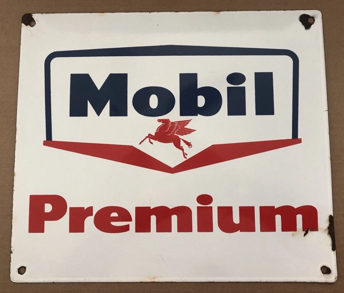 Vintage Mobil Gas Signs In Original Advertising Signs (1930-1969