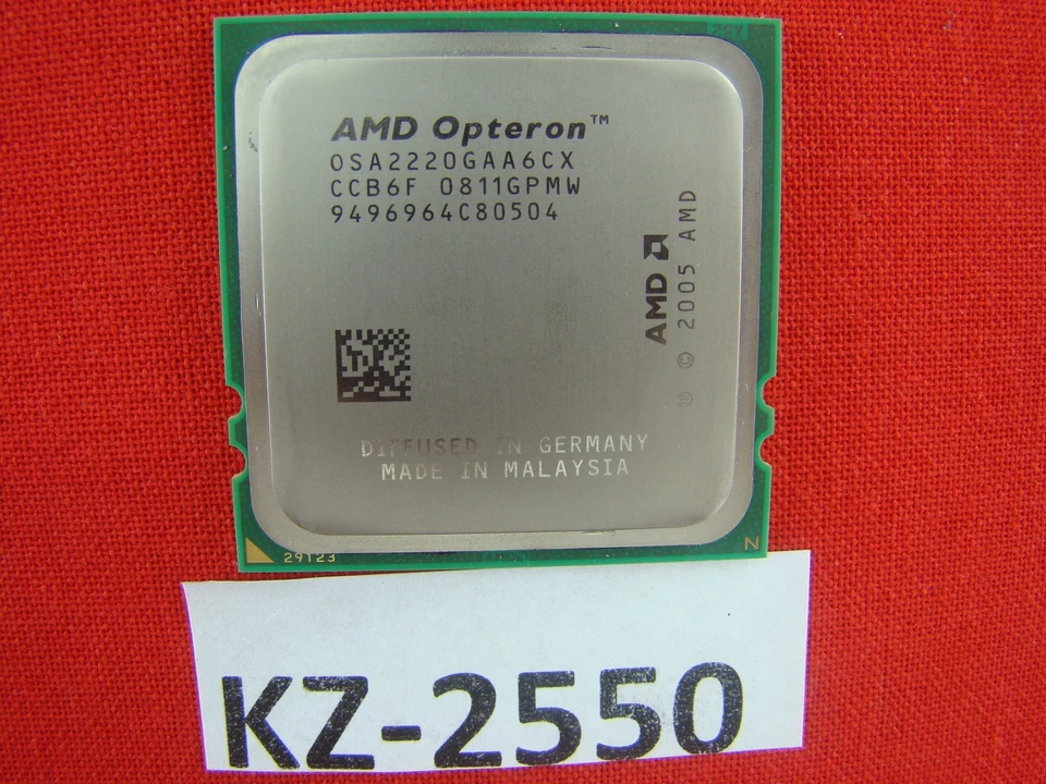 AMD Opteron 2220 OSA2220GAA6CX 2.8 GHz Dual Core #KZ-2550 - Image 1 of 1