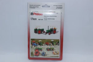 Preiser 17920 Agricultural Tractors Deutz D 6206 Tractor 1:87 H0 New Boxed - Picture 1 of 4