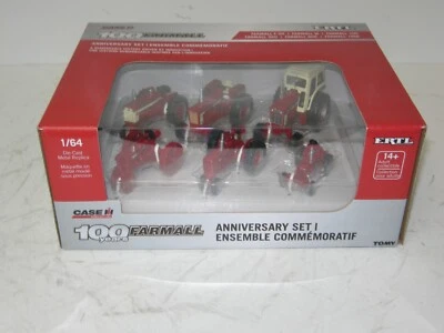 1/64 CASE IH 100 YEARS OF FARMALL 6 PIECE ANNIVERSARY SET I NIB - Image 1 of 4