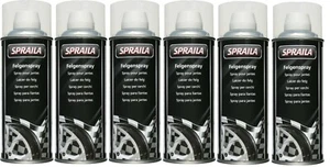 Felgenklarlack Lackspray 6 x 400ml Sprühlack Spraila Sprühdose Autolack 300053 - Bild 1 von 1