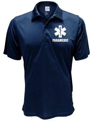 Paramedic Performance Polo, with Reflective Decoration Both Front and Back - Image 1 of 4
