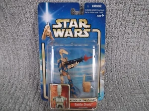 Hasbro Star Wars Attack of the Clones Battle Droid Figure Battle Arena #84865 - Picture 1 of 6