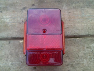 LENTE DE LUZ TRASERA ORIGINAL JAWA/CZ. NUEVO. 443 312 214 101. Foto 1 de 4