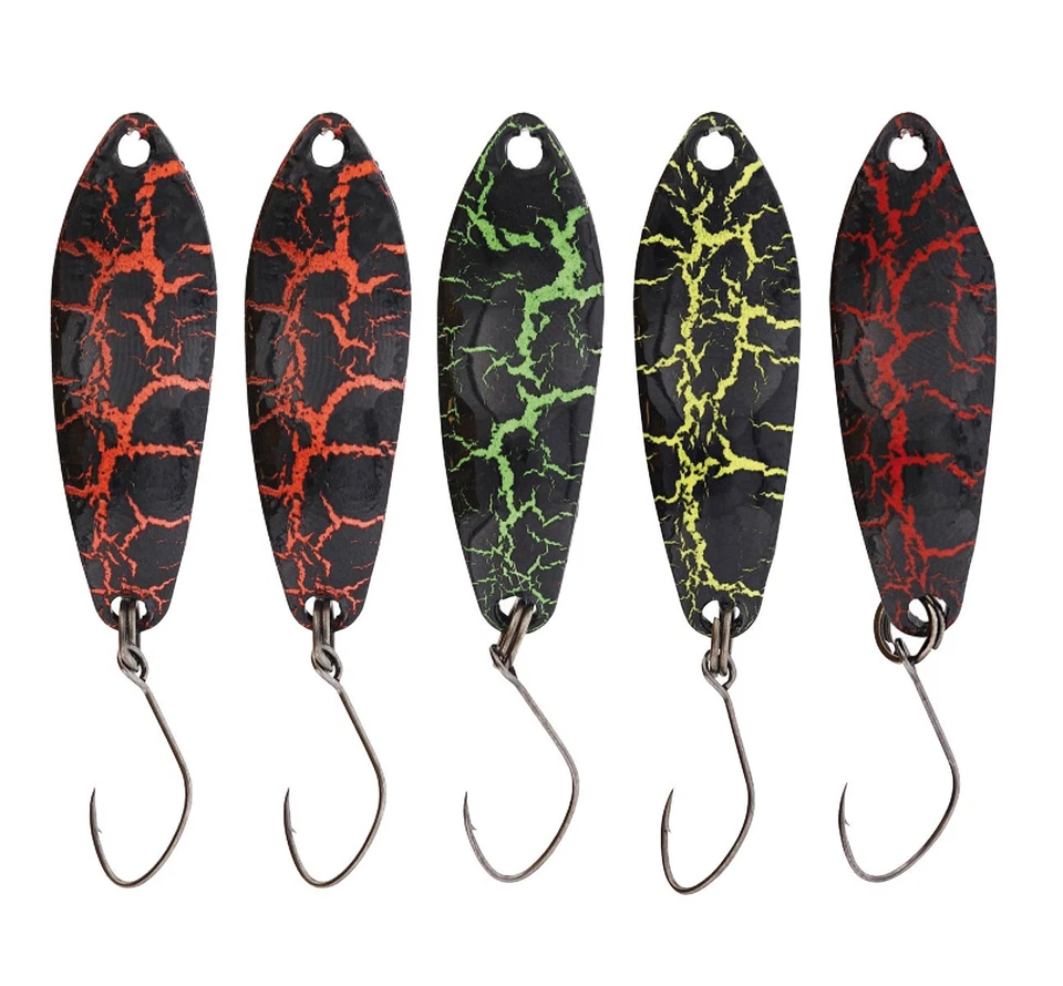 Kinetic Masu Spoon Multipack 3,8g - 5 Spoons Micro Blinker Köder für Forelle - Bild 1 von 1