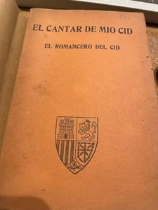 1936 EL CANTAR DE MIO CID EL ROMANCERO DEL CID - BOURET LIBRERIA - IN FRANCESE - Imagen 1 de 1
