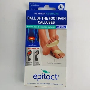 Epitact Plantar Pain Calluses Cushions Ball Foot Size LARGE Reusable Washable - Picture 1 of 4