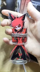 Hazbin Hotel Alastor Desk Desktop Cosplay Acrylic Stand Figure Decor Fans Gift - Picture 1 of 3