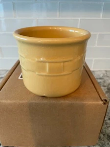 Longaberger One Pint Salt Crock Butternut NIB - Picture 1 of 7