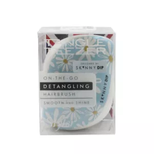 Tangle Teezer Detangling Hairbrush Compact Styler Skinny Dip Dreamy Daisy Brush - Picture 1 of 4