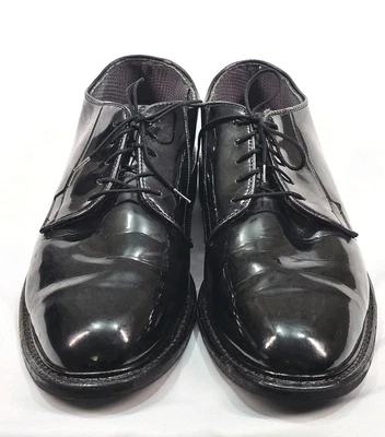 Zapatos Oxford Bates negros de alto brillo para hombre 12.5 00941E Foto 1 de 4