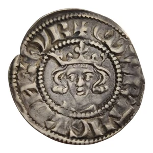 Moneda martillada Inglaterra Eduardo I cruz larga centavo de plata clase 2a York Mint 10U - Imagen 1 de 2