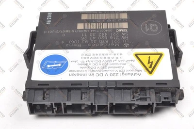 Mercedes Classe S W216 Coupé CL 63 AMG Modulo Sedile Centralina 2218703593 - Immagine 1 di 4