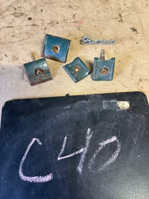 Lote Farina 55 Nash Statesman Ambassador 1955 2 puertas interior ventana moldura moldura Foto 1 de 4