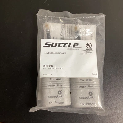 Suttle ADSL Line Conditioner Phone Filter Centurylink 2-900LC4-03Q KIT2C 2 Pack - Image 1 of 2