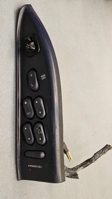 Interruptor de ventana maestro controlador izquierdo eléctrico Crown Victoria Grand Marquis 98-02 negro Foto 1 de 4
