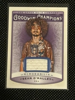 Memorabilia 2019 Upper Deck Goodwin Champions Sean O'Malley #M-SO Foto 1 de 2