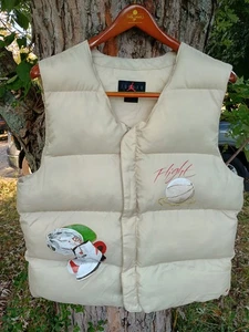 Air Jordan Flight Puffer Vest Size Large Graphic Artist Series Jacob Rochester - Picture 1 of 11