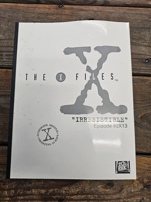 The X Files Authorized Original Shooting Script Episode #2x13 - Image 1 of 4
