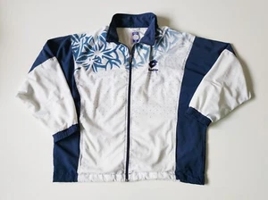 VINTAGE LOTTO TENNIS WINDBREAKER JACKET COAT BORIS BECKER ZIP TRACK SIZE 2XL - Picture 1 of 6
