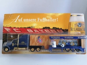 Kulmbacher Werbetruck Freightliner FLD 120 TL m. Bühne Fußballer, OVP - Bild 1 von 7