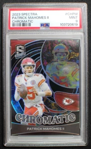 ๐ PATRICK MAHOMES - 2023 Panini Spectra CHROMATIC PRIZM /99 - MINT PSA 9 - Picture 1 of 2