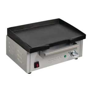 Cast Iron Griddle Countertop Apuro 10Amp Hotplate Grill Flat Top Grilling - Picture 1 of 5