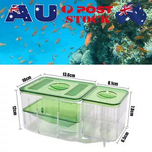 Breeding Aquarium Fish Tank Guppy Hatchery Breeder Incubator Isolation Box - Picture 1 of 12