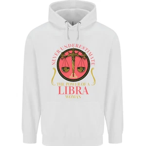 The Power of a Libra Woman Star Sign Childrens Kids Hoodie - Picture 1 of 68