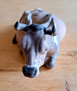 Vintage Collectable Royal Copenhagen Porcelain "Jersey Cow" 4683 - Picture 1 of 7