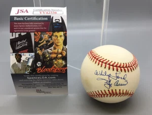 Yogi Berra & Whitey Ford American League Autographed Baseball - JSA Certified - Picture 1 of 3