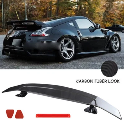 For Nissan 350z 370z Coupe 46" Rear Trunk Spoiler GT Style Wing Carbon Fiber - Image 1 of 4