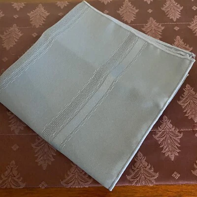 VTG Bardwil Linens NEW Set 4 Blue Napkins Permanent Press Soil Release 17" Sq. - Image 1 of 4