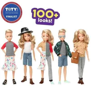 Creatable World Deluxe Charakter Kit anpassbare Puppe, blond mit weichem Haar - Bild 1 von 4