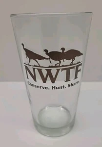 National Wild Turkey Federation Pint Drinking Glass - Picture 1 of 3