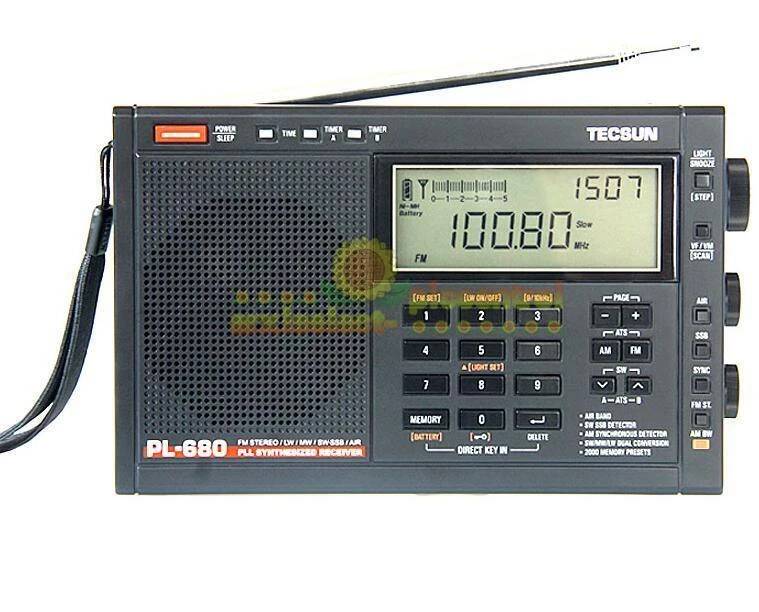 NEW Tecsun PL-680 PL680 AM FM SW SSB Synchronous Shortwave Radio - Image 1 of 1