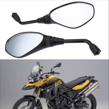 Motorcycle Rear View Mirror 10mm For BMW F650GS F800GS F800R Aprilia Tuono SL750
