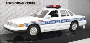 Motormax 1/24 Scale 76400 - Ford Crown Victoria - Brick TWP Police - Picture 1 of 5