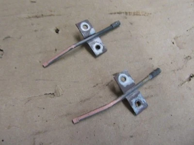 1970 Pontiac Catalina limpador de para-brisa conjunto de bicos de spray fluido par hot rod  - Imagem 1 de 2