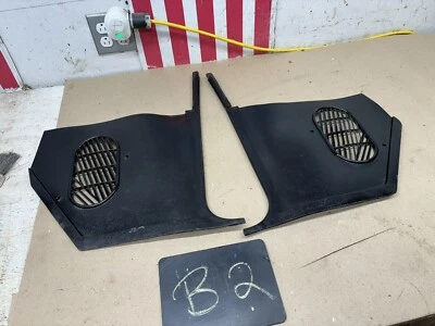 1964 1965 Chevelle LEMANS GTO Cutlass Skylark Rh Lh Kick Panel Set Par Usado Fabricante Original Foto 1 de 4