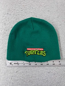 Teenage Mutant Ninja Turtles Beanie Toque Youth OS Teal Green Nickelodeon - Picture 1 of 5