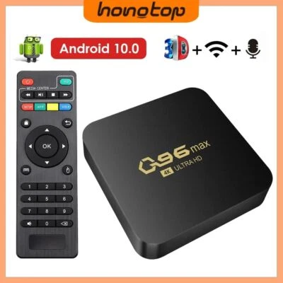 Smart TV Box Media Player 2.4/5G Set-top Box Media Player Android Quad Core - Image 1 of 4