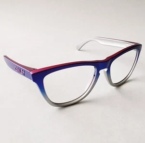 Oakley Frogskins Pink Blue Silver Fade Replacement Frame Only OO9013 - Picture 1 of 13